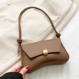 Solid Shoulder Bag