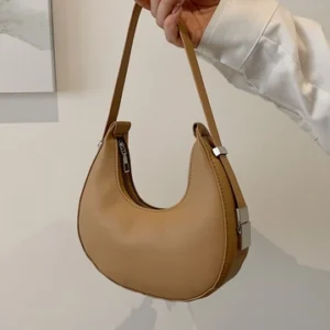 Adjustable Buckle Shoulder Bag