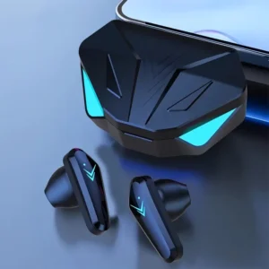 New Style True Wireless Semi In-ear Sports Music Headset Mini Earbuds TWS HIFI Bass Stereo HD Calling Stereo Earphones for Android for iPhone Cellphone Gaming Earpieces Smart Couples Headphones for Valentine's Day Gift