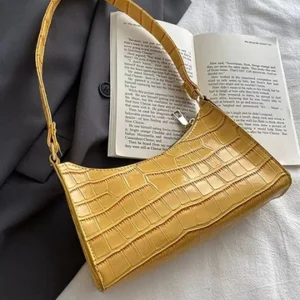 Snake Print Bucket Shoulder Bag