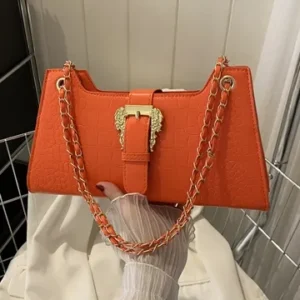 Snake Print Shoulder Bag