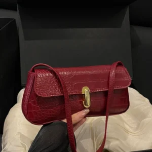 Metal Detail Shoulder Bag