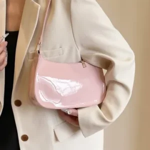Solid Shoulder Bag