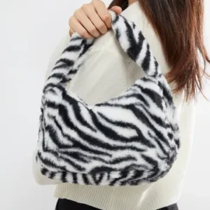 Leopard Print Bucket Bag