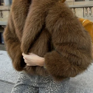 Faux Fur Coat