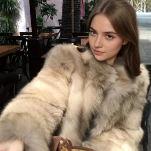 Faux Fur Coat