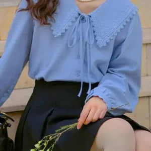 Tied Placket Blouse