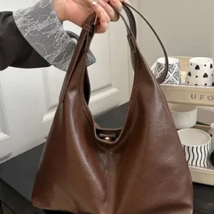Solid Shoulder Bag
